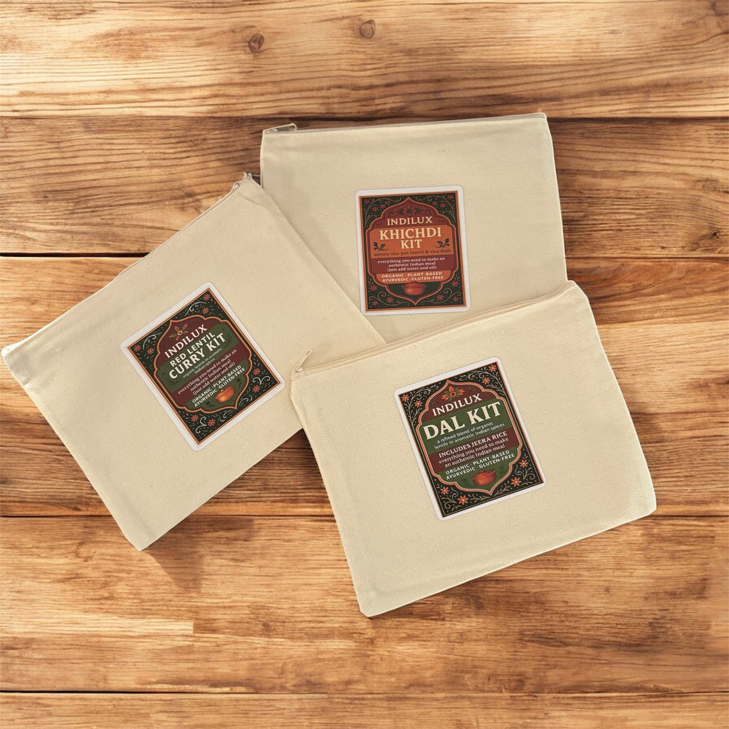 INDILUX Trio - Curry, Dal & Khichdi Kits