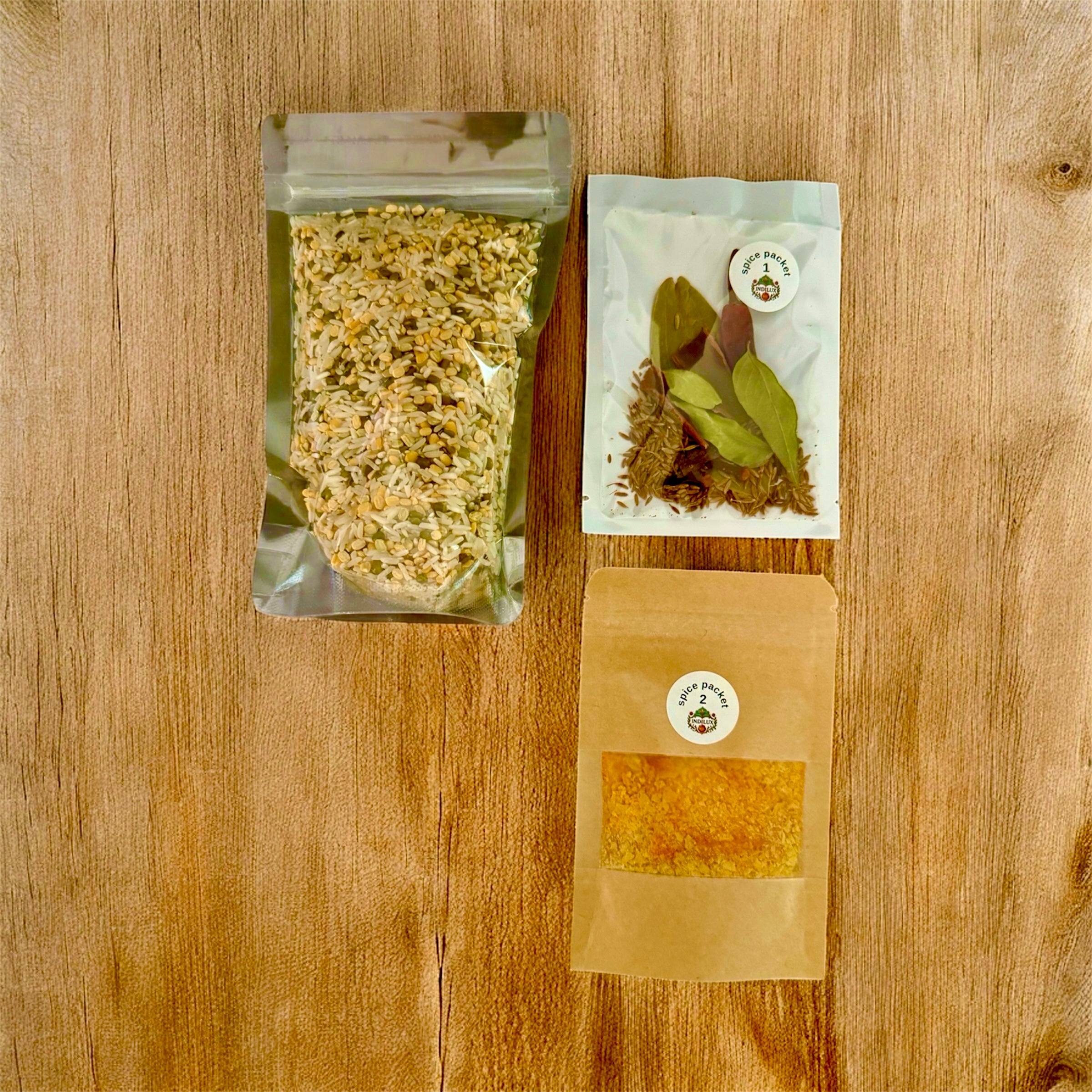 INDILUX Duo - Khichdi & Curry Kit Sets